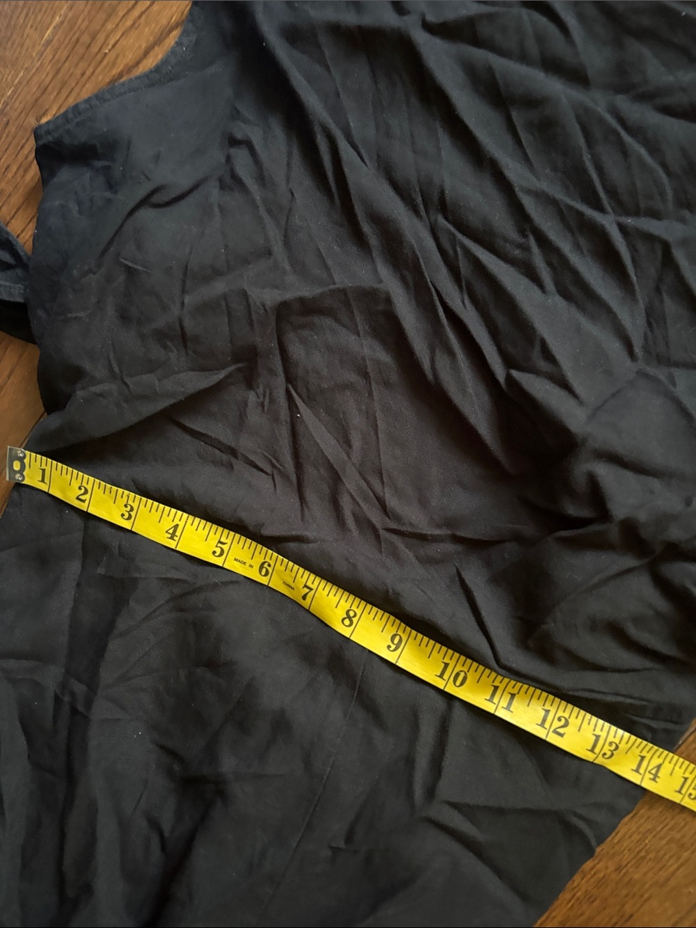 MARINE LAYER Eloise Jumpsuit Sleeveless Black Tie-Waist Tencel Stretch Sz Large - Picture 6 of 16